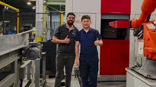 Latest company blogs about JUNHE® TDSP0500 Six-Basket Planetary Coating Machine Installation and Commissioning in Brazil