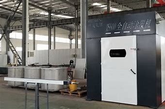 500kg/H Dip Spin  Metallized Zinc Plating Machine Tilting Type