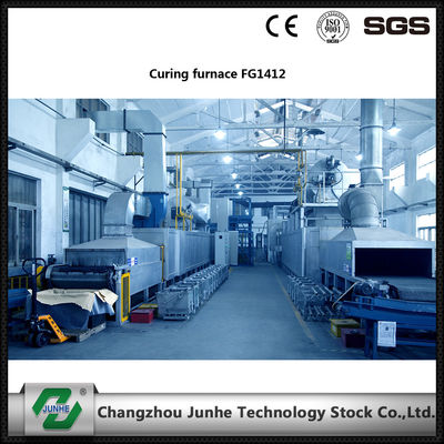 Good price Double Combustion Curing Furnace Save Aeration Consumption FGG1612 For Zinc Flake Coating online